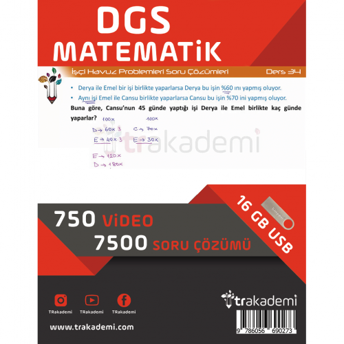 DGS Matematik Video Eğitim Seti