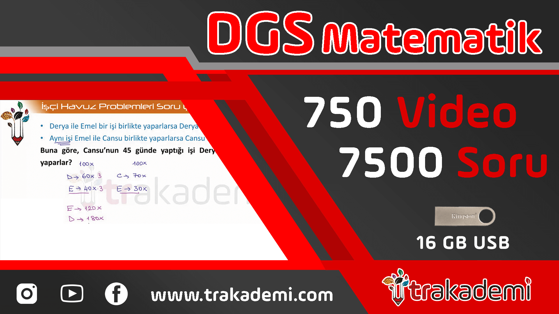 DGS Matematik Video Eğitim Seti