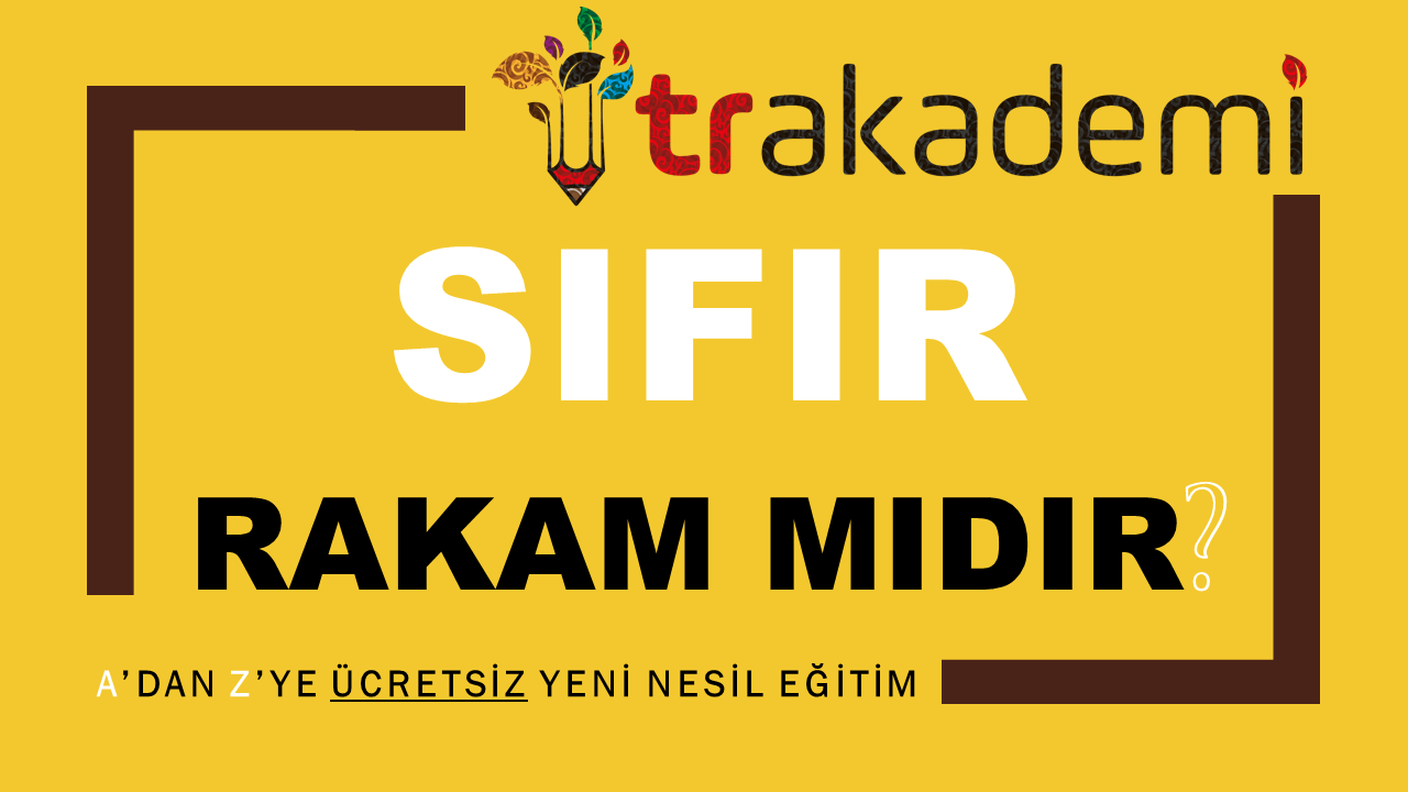 Sıfır Rakam mı